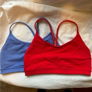 2 PACK Lululemon sports bras Size 8